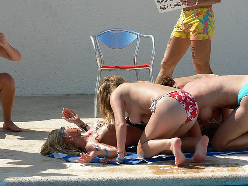 Topless Pool Games - Swingers Blog picture picture