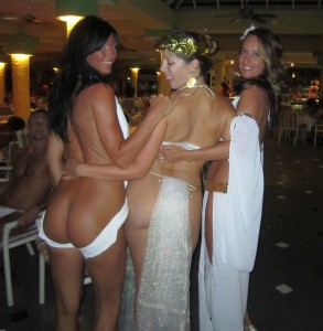 Hedonism Toga Party Bare Ass Wives