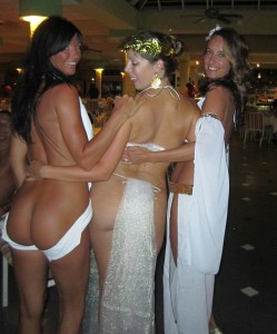 Hedonism Toga Party Bare Ass Wives 8